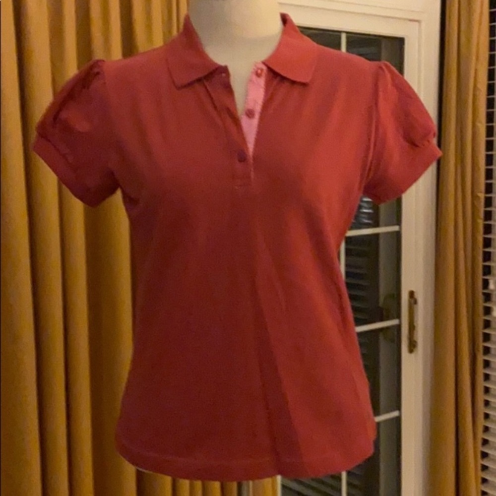 Merc Collar Short Sleeve Top